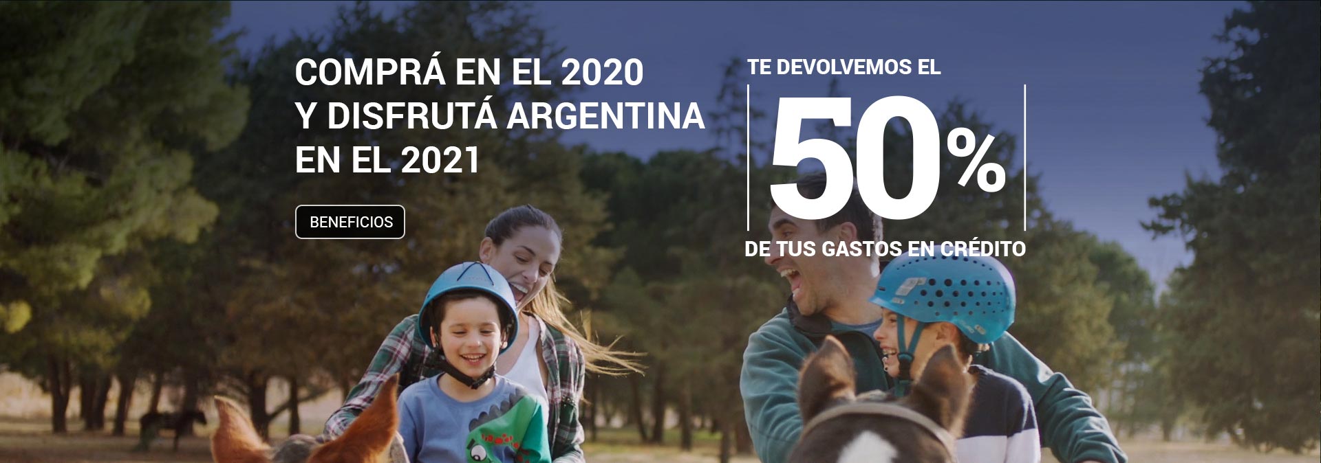 Comprá en el 2020 y disfrutá Argentina en el 2021